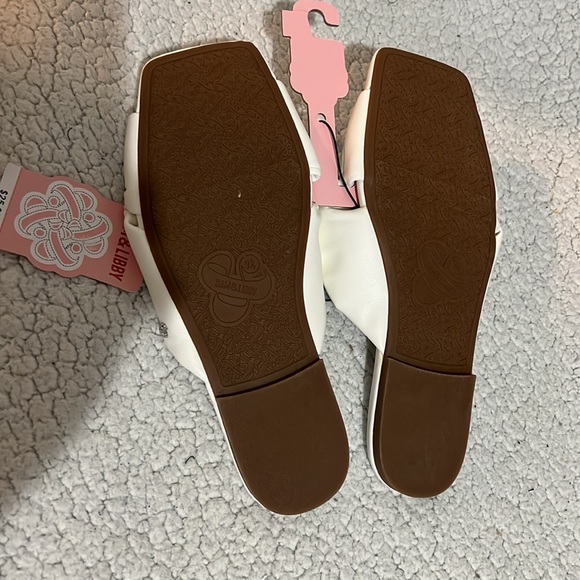 NWT Sam & Libby Taullulah Slide White Sandal - Picture 7 of 7
